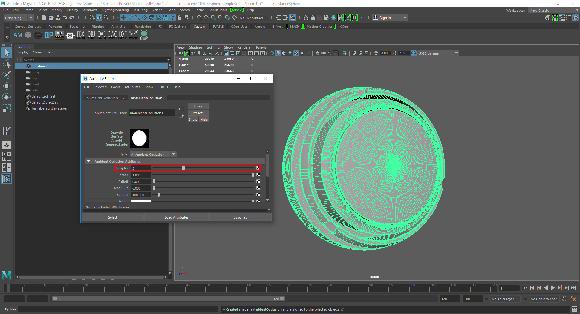 - Baking AO with Arnold Renderer SDK Documentation